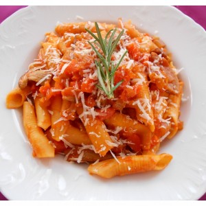 Garganelli freschi, pomodoro & basilico