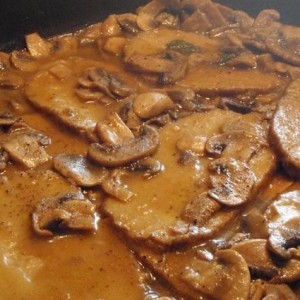 Arrosto di Seitan ai Funghi