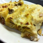 Cannelloni Gratinati ai Funghi