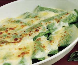 Cannelloni Verdi Gratinati