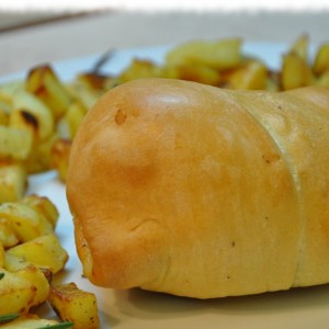 Fagottini di Pasta di Pane allo Zafferano