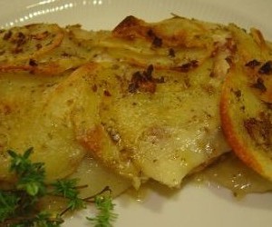 Filetto di Orata in Crosta di Patate