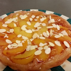 tarte tatin alle pesche