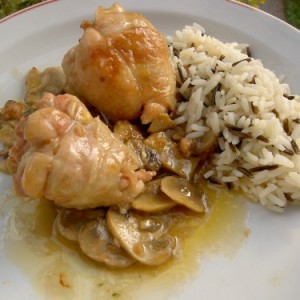 Coscette di Pollo disossate ai Funghi