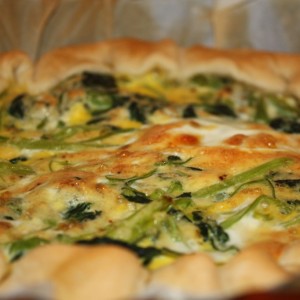 Torta salata alle Cime di Rapa