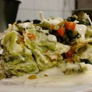 lasagne verdi all'ortolana