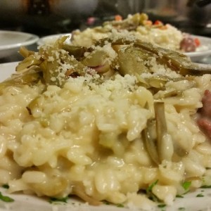 Risotto ai Carciofi e luganega  4