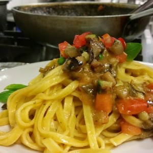 tagliolini freschi al ragu' di Verdure