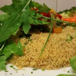 Cous Cous Integrale Biologico Con Verdurine alla Mediterranea