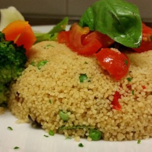 Cous –Cous Integrale Biologico Con Verdurine Mediterranee