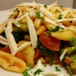 cavatelli freschi con broccoli pomodorini e ricotta gratuggiata 1