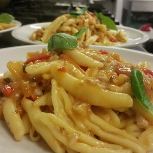 Fusilli Salentini Freschi al Ragu’ di Cernia 2