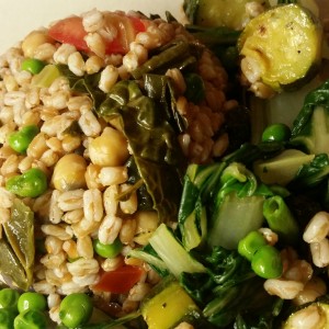 Farro da Agr. Biologica Con Cavolo Nero e Ceci 1