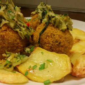 Arancini di Quinoa da Agr. Biologica con Tofu e Zucchine