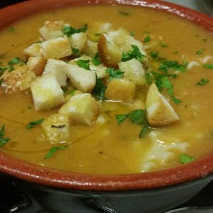 Zuppa di Ceci Biologica Con Patate e Mafaldine Bio