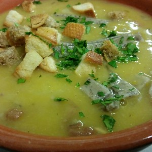 Zuppa di Zucca e Legumi misti Con Maltagliati di Grano Saraceno1