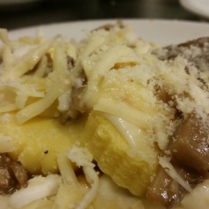 Gnocchi di Semolino alla Romana Con Funghi Trifolati2