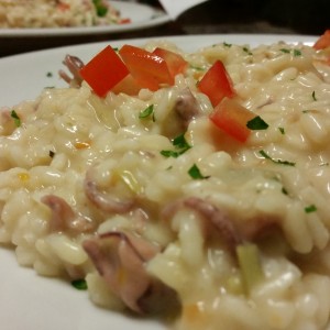 Risotto ai Carciofi e Calamaretti  (2)