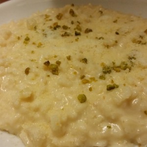 Risotto al Taleggio e Pere con Pistacchi