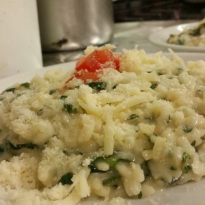 Risotto alle Erbe di Campo Mantecato al Bitto della Valtellina  (3)