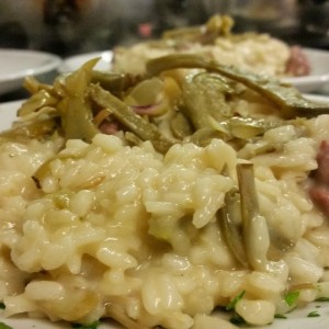 Risotto ai Carciofi e luganega 3